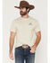 Image #2 - Smith & Wesson Men's Boot Barn Exclusive Bullhead Cylinder Short Sleeve Graphic T-Shirt, Sand, hi-res