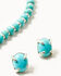 Image #2 - Shyanne Women's Americana Long Horn Pendant Jewelry Set - 2 Piece, Turquoise, hi-res