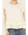 Image #3 - Miss Me Women's Sleeveless Ruffle Hem Top, , hi-res