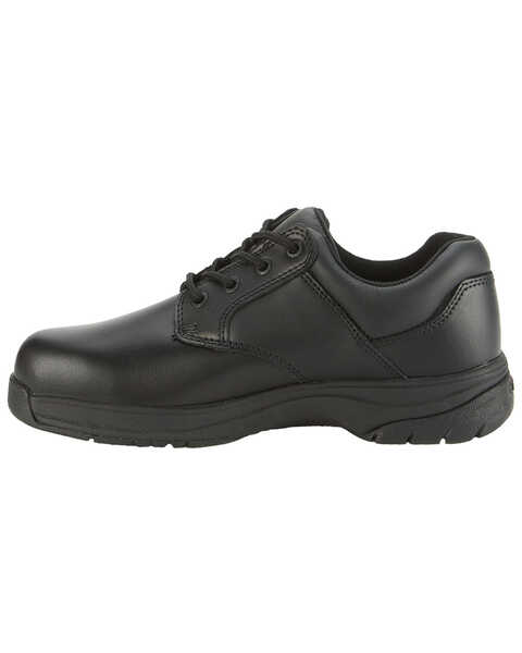 Image #3 - Rocky Men's Slip Stop Oxford Duty Shoes, Black, hi-res