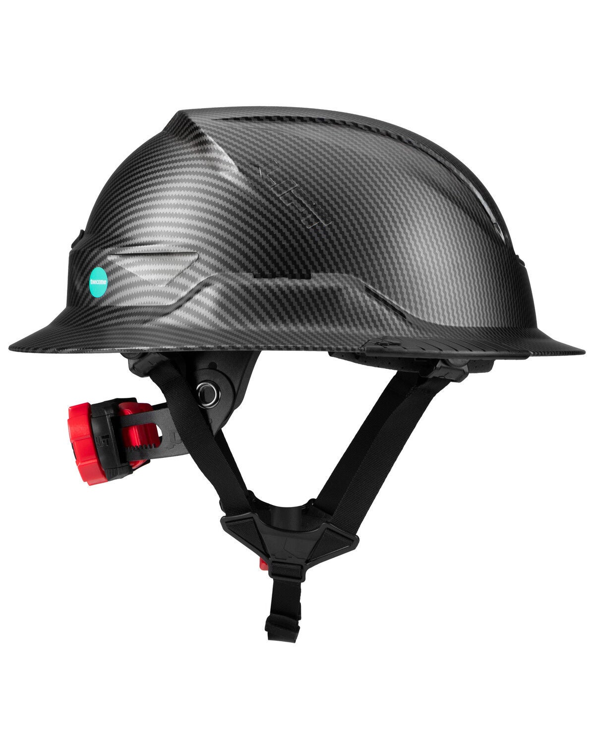 Image #3 - Lift Safety Radix Full Brim Non-Vented Hard Hat, Black, hi-res