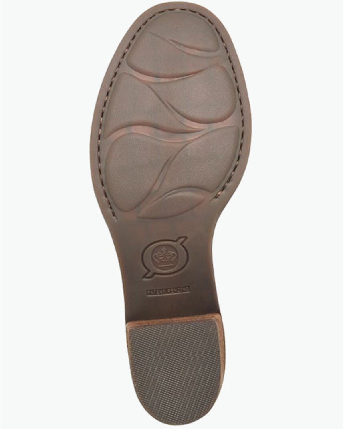 Image #7 - Born Women's Rowan Western Booties - Round Toe, Tan, hi-res