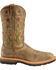 Image #3 - Twisted X Women's Floral Stitched Roughstock Cowgirl Boots - Steel Toe, , hi-res