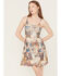Image #1 - Idyllwind Women's Rodeo Ticket Sleeveless Mesh Mini Dress, Cream, hi-res