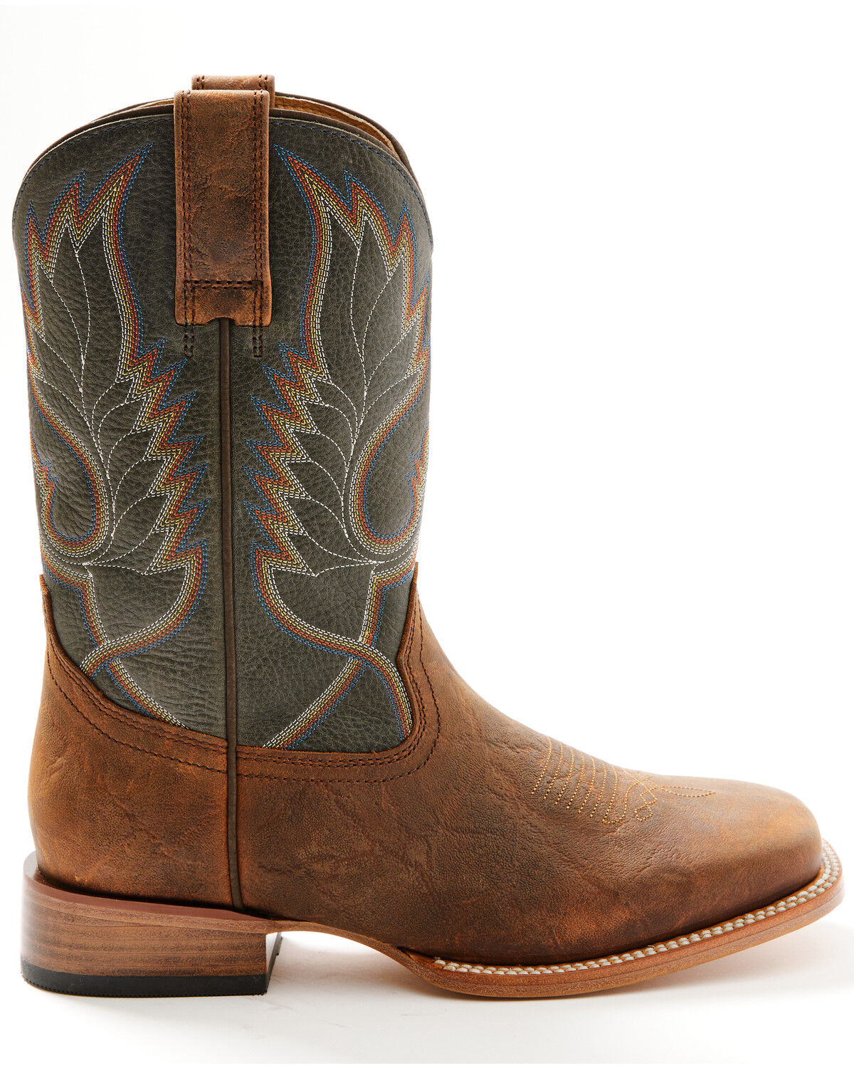 Image #2 - Cody James Cush Core® Men's Tracker Western Boots - Broad Square Toe, Blue, hi-res