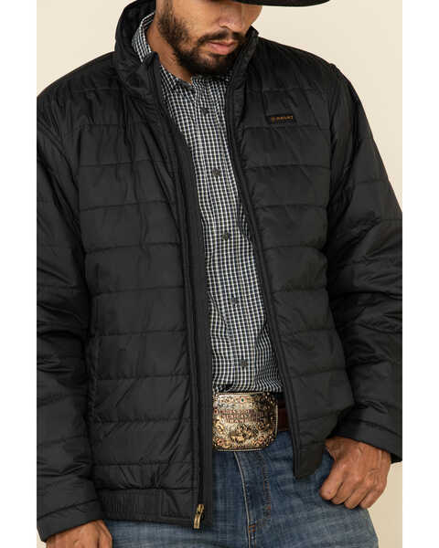 Image #4 - Ariat Men's Black Mosier Quilted Concealed Carry Jacket, , hi-res