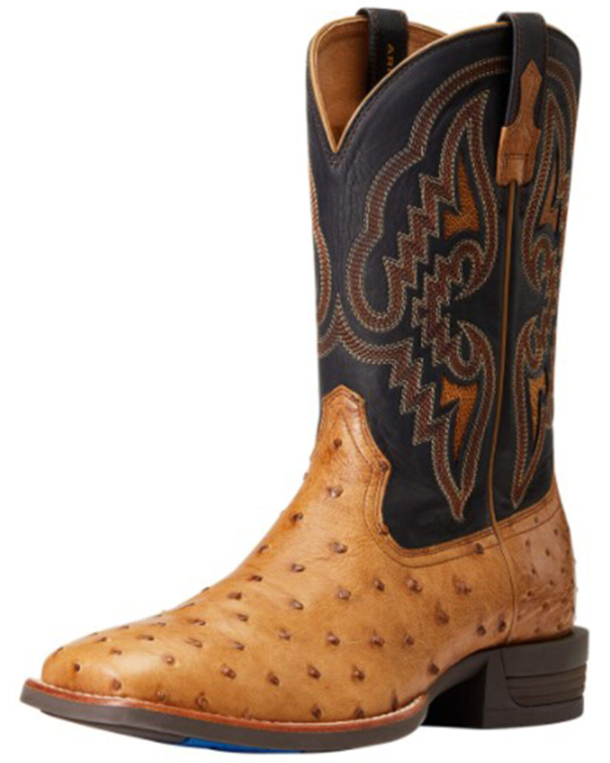 Ariat Men's Dagger Full-Quill Ostrich Exotic Western Boots - Broad