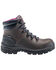 Image #2 - Avenger Women's Builder Mid 6" Lace-Up Waterproof Hiking Work Boot - Steel Toe, Brown, hi-res