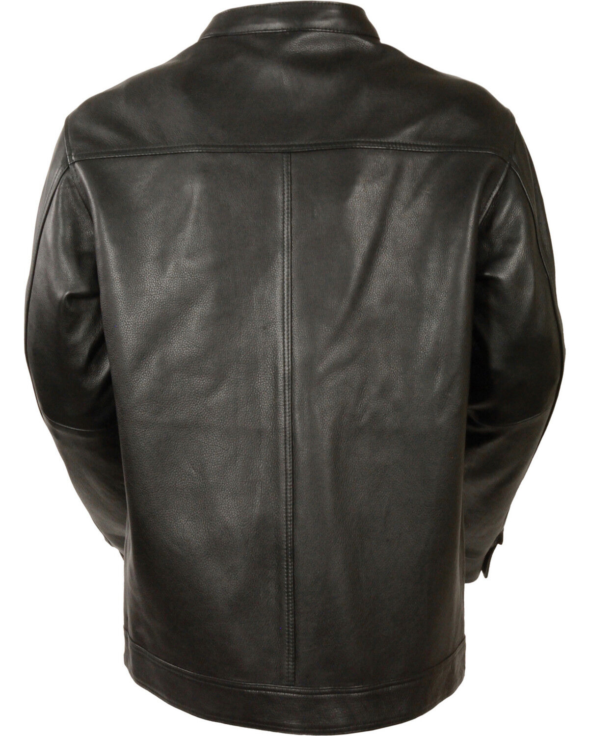 Image #3 - Milwaukee Leather Men's Black Club Style Shirt Jacket - Big 5X, Black, hi-res