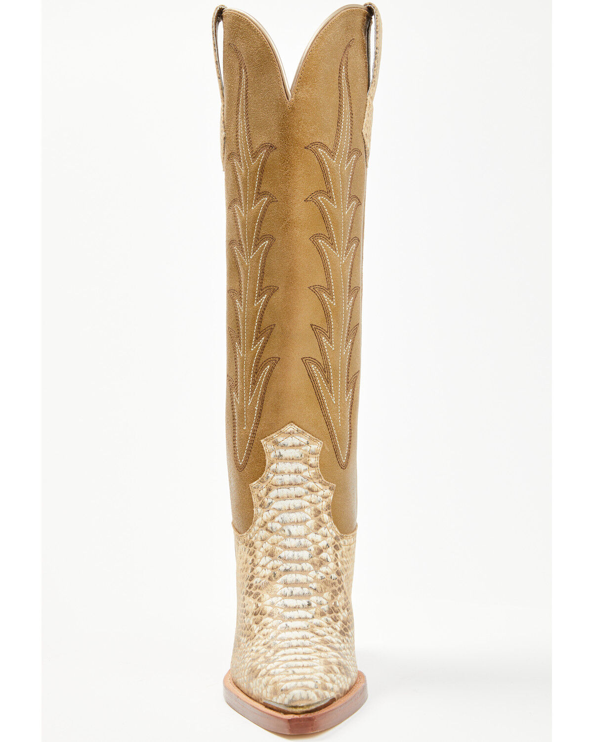 Image #4 - Wonderwest Women's Havannah Tall Western Boots - Snip Toe, Gold, hi-res