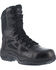 Image #1 - Reebok Women's 8" Side-Zip Rapid Response Tactical Boots - Soft Toe, Black, hi-res