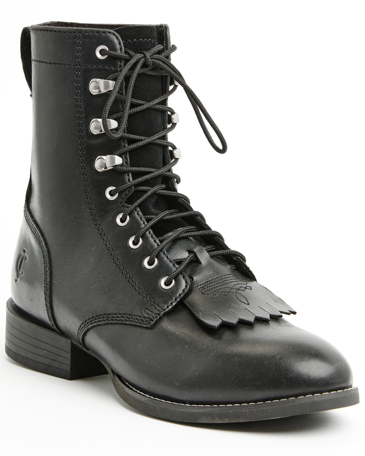 Image #1 - Cody James Men's Highland Lace-Up Boots - Round Toe, Black, hi-res