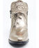 Image #4 - Circle G Women's Silver Cut Out Fashion Booties - Round Toe, Silver, hi-res