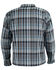 Image #3 - Milwaukee Performance Men's Black/White/Blue Aramid Flannel Biker Shirt, Black/blue, hi-res