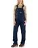 Image #1 - Carhartt Women's FR Rugged Flex® Loose Fit Duck Bib Overalls, Navy, hi-res