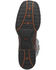 Laredo Men's Two-Tone Saddle Vamp Western Boot - Square Toe, Rust Copper, hi-res