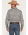Image #4 - Cody James Men's Botanical Paisley Print Long Sleeve Button-Down Stretch Western Shirt, Black, hi-res