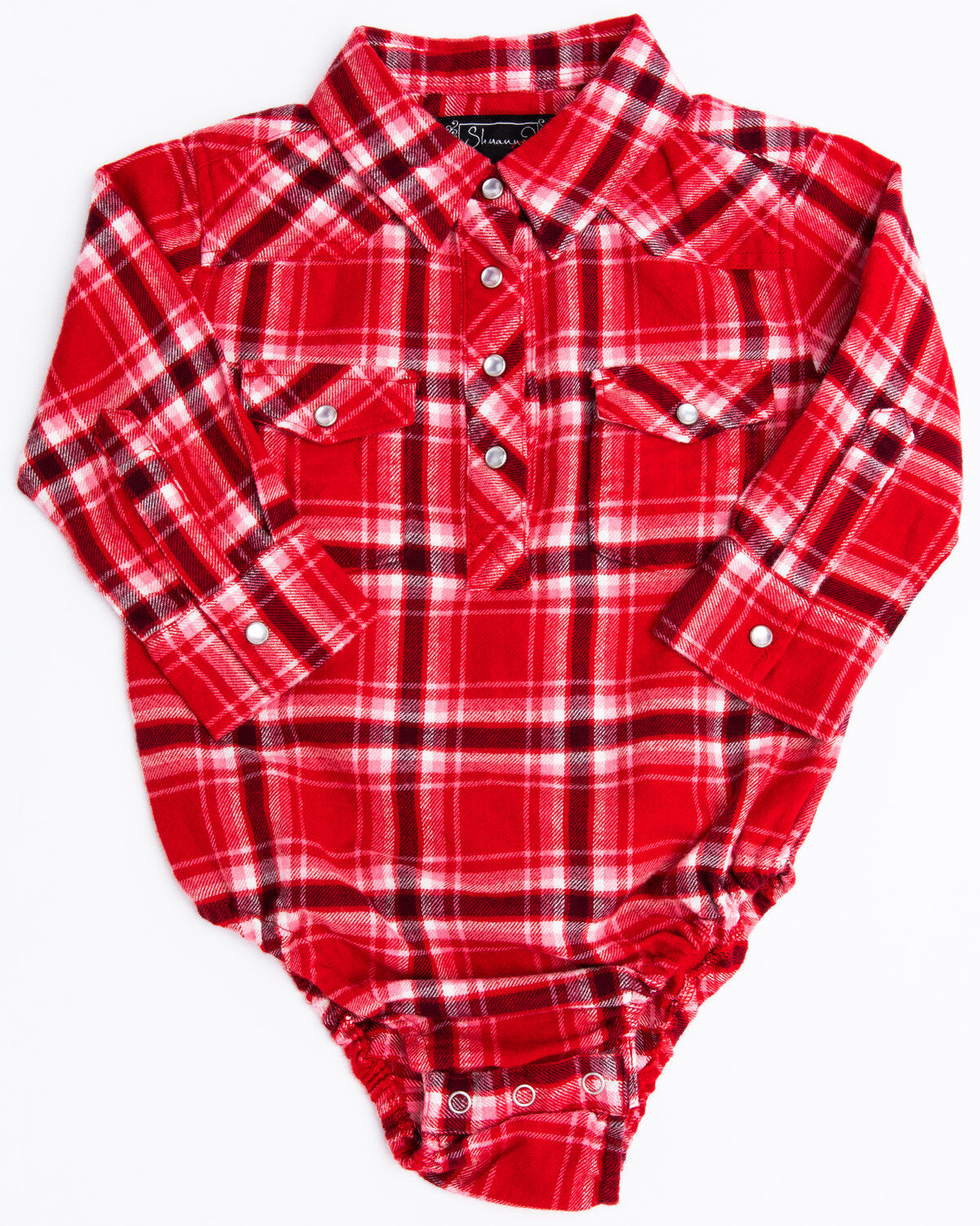 infant plaid onesie