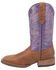Image #3 - Laredo Women's 11" Western Boots - Broad Square Toe, Purple, hi-res