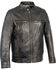 Milwaukee Leather Men's Zip Front Classic Moto Leather Jacket - 4X, Black, hi-res