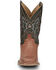 Image #4 - Justin Men's Haggard Exotic Caiman Western Boots - Broad Square Toe, Tan, hi-res