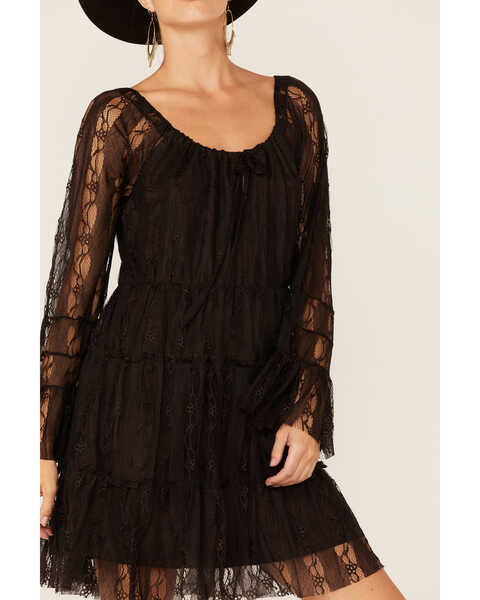 Image #3 - Scully Women's Western Lace Tiered Dress , , hi-res