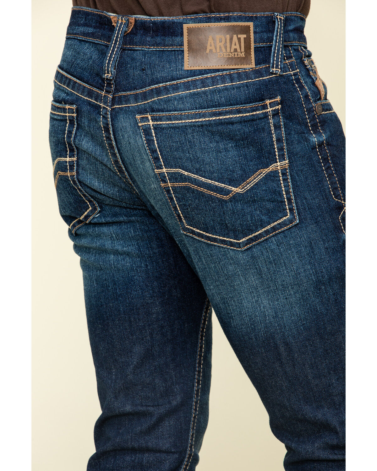 Image #4 - Ariat Men's M8 Rome Modern Stretch Slim Leg Jeans, , hi-res