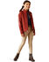Image #1 - Ariat Girls' New Team Softshell Jacket, Rust Copper, hi-res