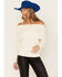 Image #1 - Shyanne Women's Off The Shoulder Cable Knit Sweater, , hi-res