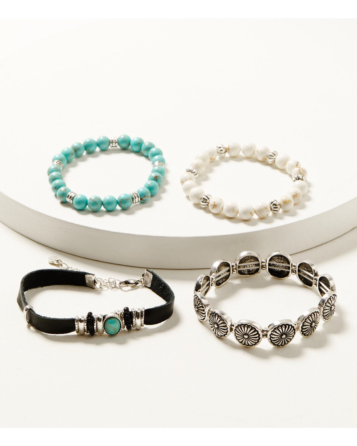 Shyanne Women's Mystic Valley Bracelet Set - 4 Piece, Silver, hi-res