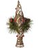 Image #2 - Kurt Adler 11" Un-Lit Natural Star With Pinecones Treetop, Multi, hi-res