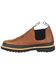 Image #3 - Georgia Boot Men's Revamp Romeo Work Shoes - Soft Toe, Brown, hi-res
