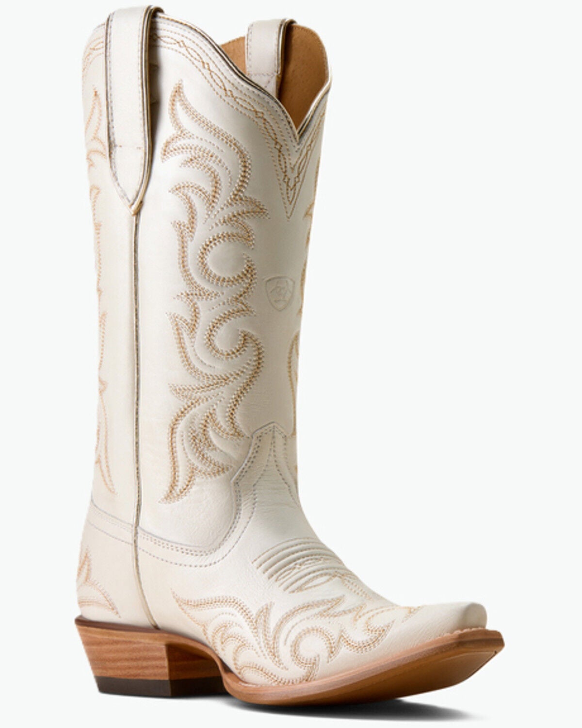 Image #1 - Ariat Women's Hazen Western Boots - Snip Toe, White, hi-res