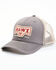 Image #1 - Hawx Men's Logo Patch Ball Cap, Grey, hi-res