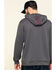 Image #2 - Hawx Men's Gray Tech Logo Hooded Work Sweatshirt , , hi-res