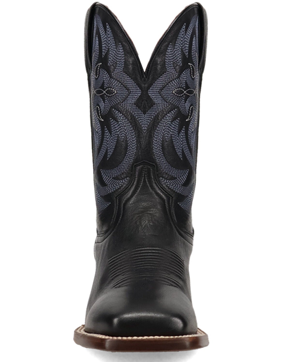 Image #4 - Dan Post Men's Sonara Western Boots - Broad Square Toe, Black, hi-res