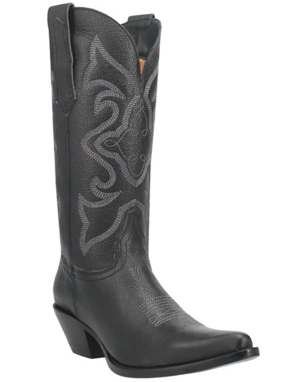 Dingo Women's Out West Western Boots - Round Toe, Black, hi-res