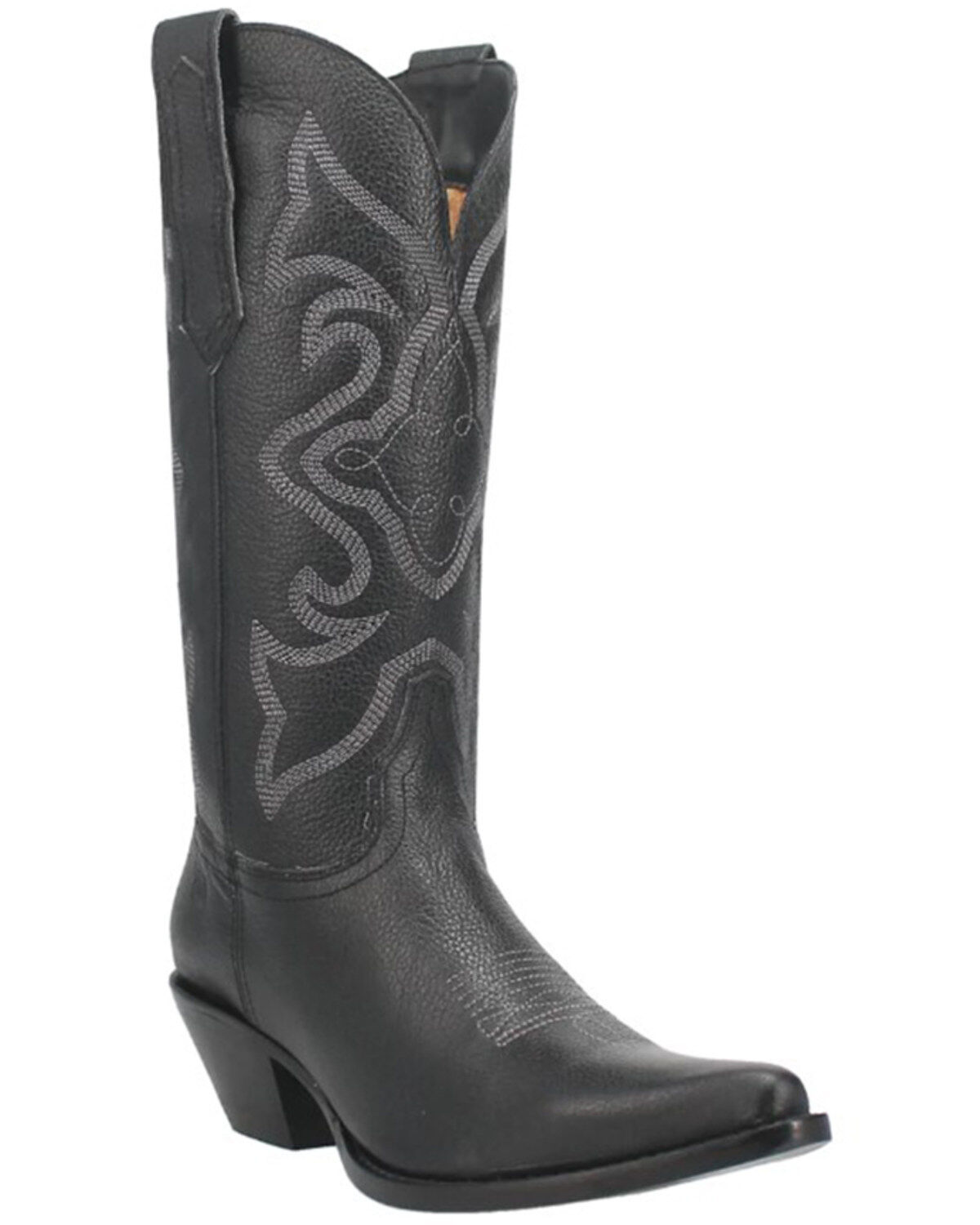 Image #1 - Dingo Women's Out West Western Boots - Round Toe, Black, hi-res