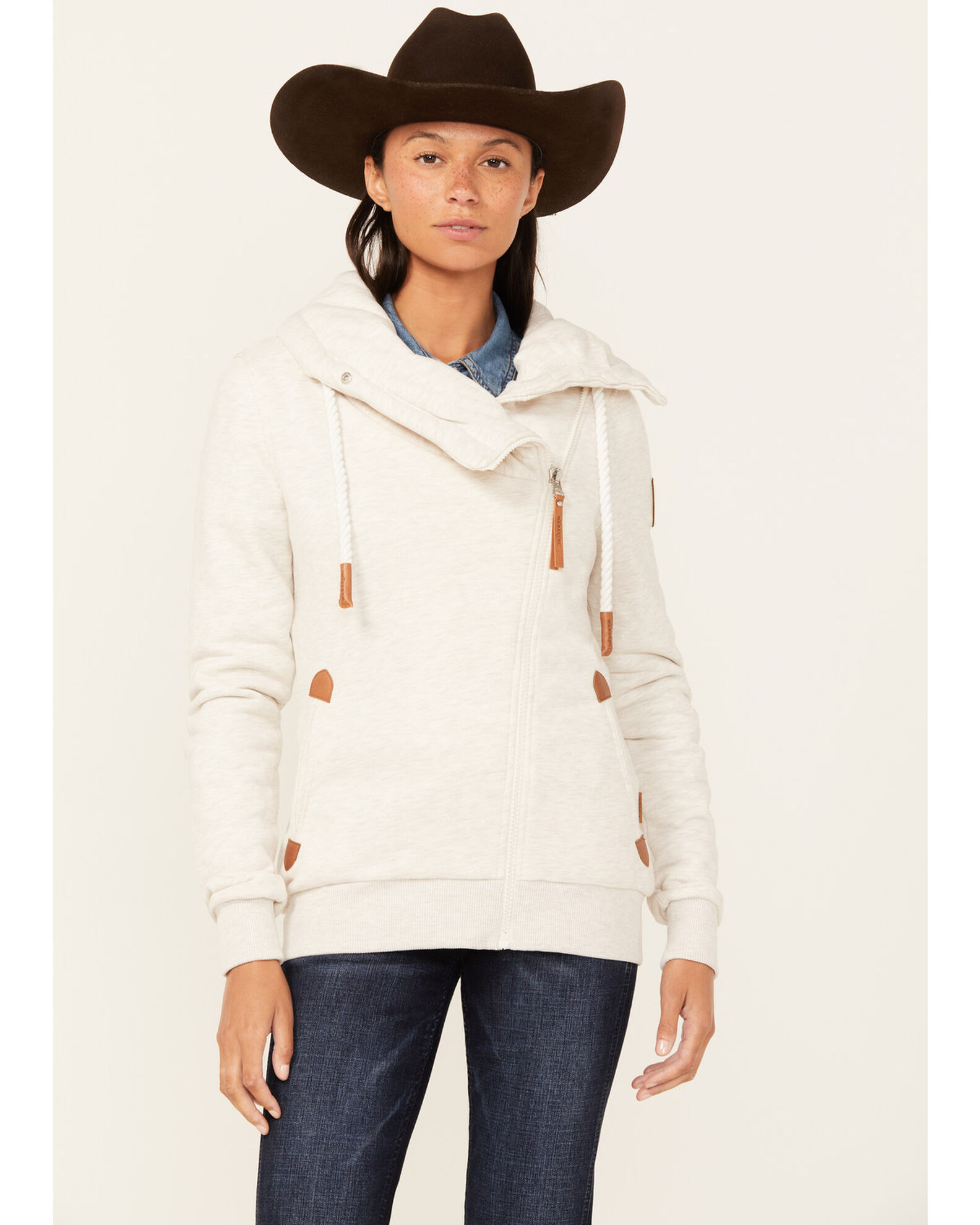 Wanakome Women s Asymmetrical Zip Jacket