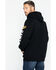 Image #2 - Hawx Men's Logo Sleeve Hooded Work Sweatshirt - Tall , Black, hi-res