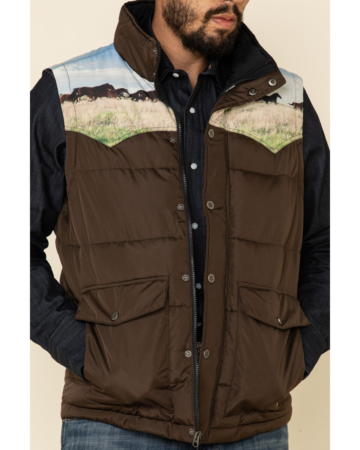 cinch down vest