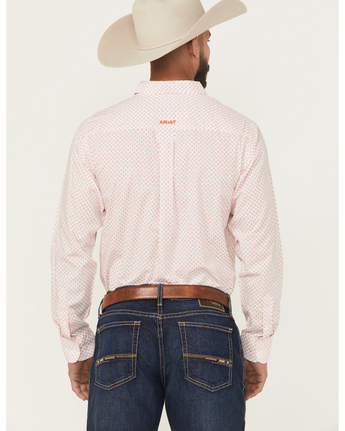 Ariat Men's Sylvester Geo Print Long Sleeve Button-Down Western Shirt