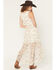 Image #3 - Shyanne Women's Western Conversation Print Lace High-Low Skirt, Ivory, hi-res