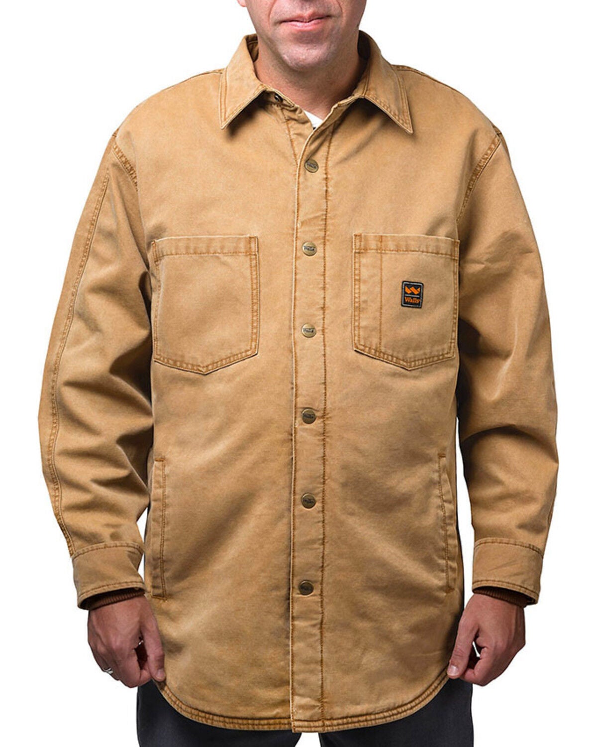 vintage fleece lined jacket