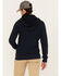 Carhartt Women's Force FR Relaxed Fit Zip Front Sweatshirt Work Hoodie, Navy, hi-res