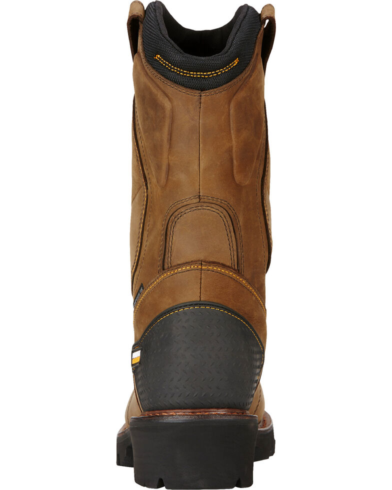 Ariat Men's Powerline Composite Toe Insulated Waterproof Work Boots ...