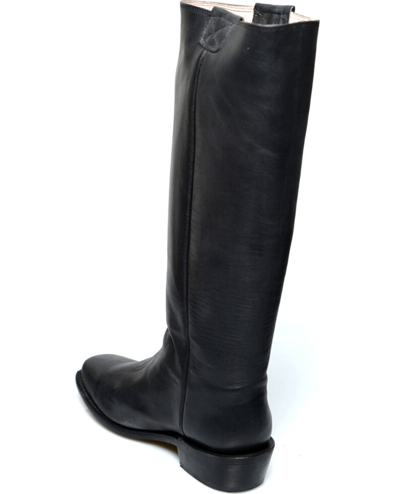 Oak Tree Farms Women S Black Pale Rider Pull On Boots Square Toe Boot Barn