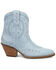 Image #2 - Dingo Women's Precious Western Booties - Snip Toe, Blue, hi-res
