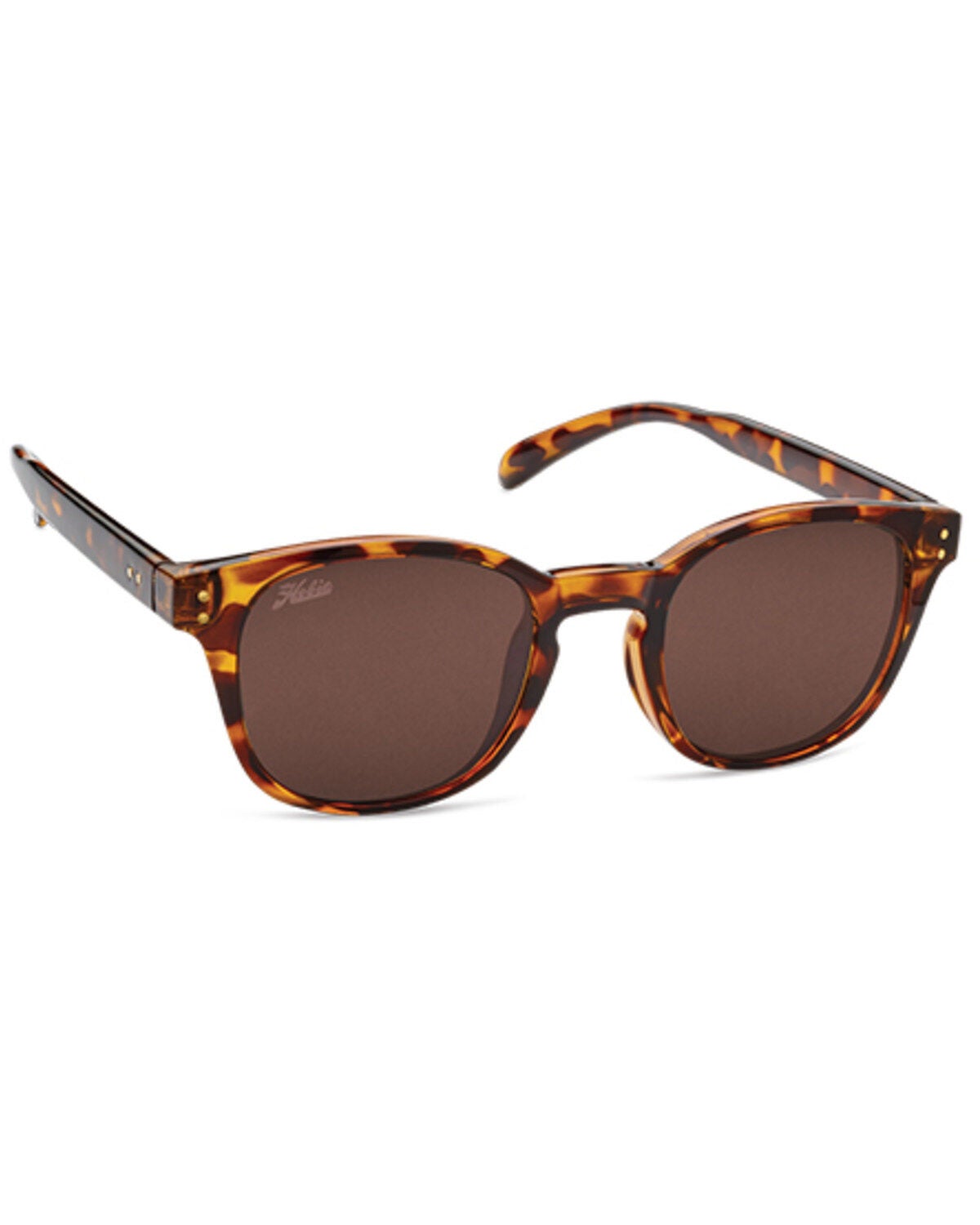 Hobie Wright Shiny Brown Tortoise & Copper PC Polarized Sunglasses, Brown, hi-res