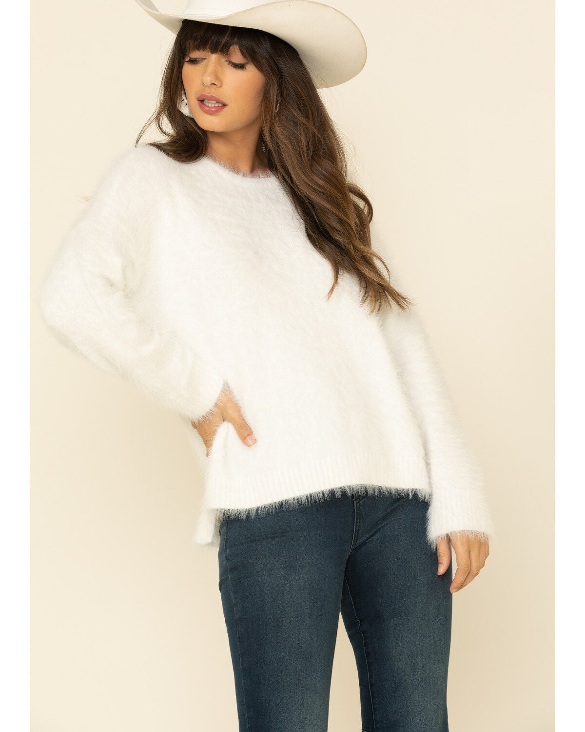 ivory pullover sweater